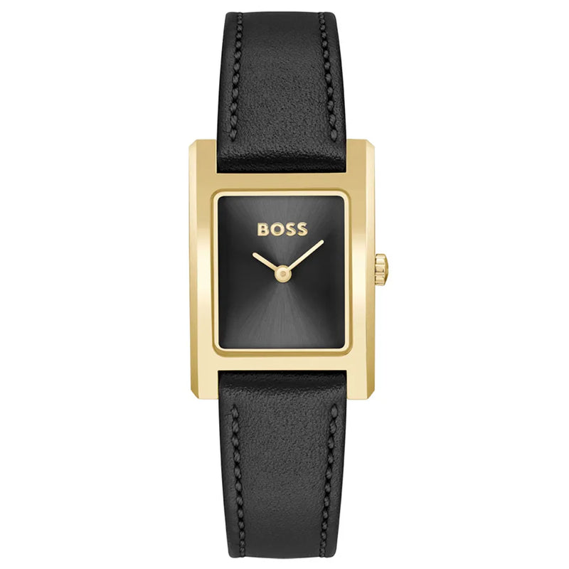 Relógio Boss Lucy Feminino Couro Preto - 1502742