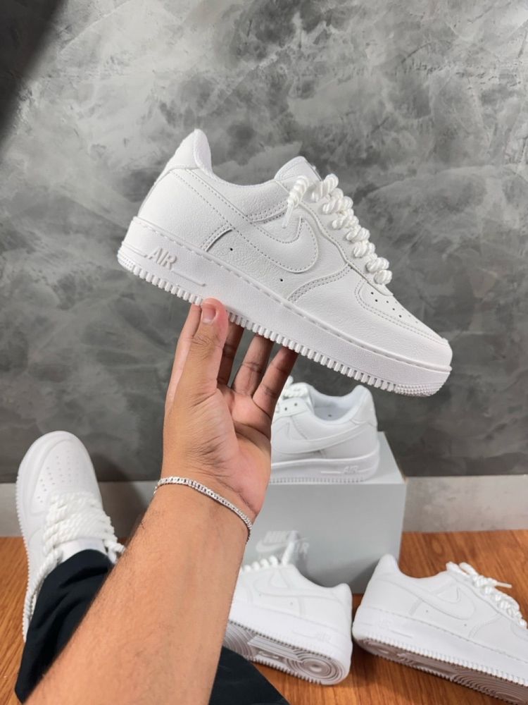Tênis Air force- Branco corda