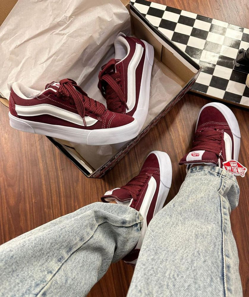 TÊNIS Vans KNU- bordo